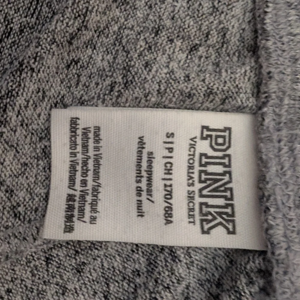 3 For $18 PINK Victoria's Secret Gray Joggers with Black Stripe - Picture 6 of 7